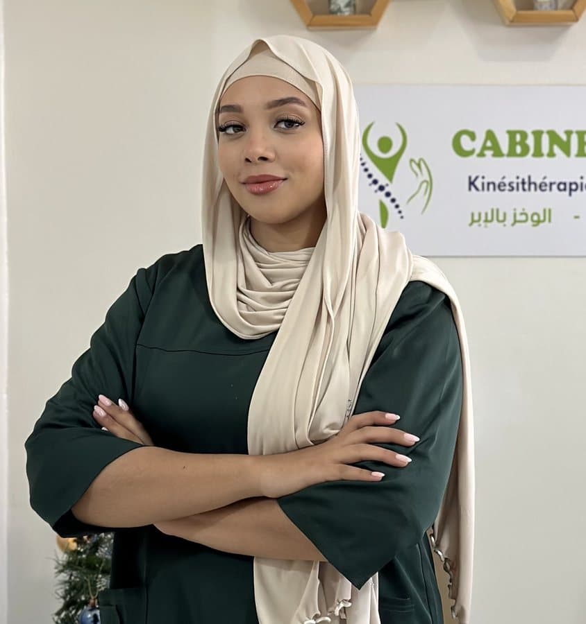 Majda Ouzzine, kinésithérapeute au Cabinet El Manjra